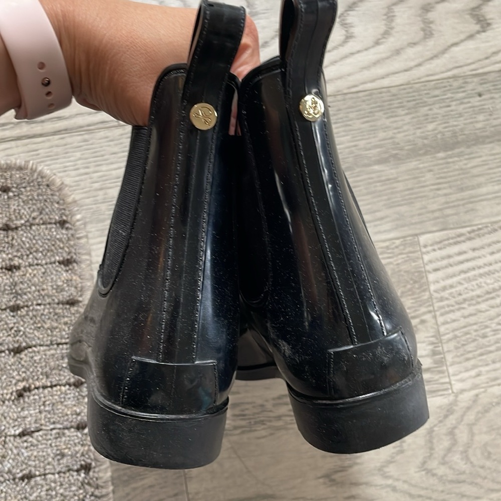 Sam Edelman shiny black rain booties - Picture 7 of 7